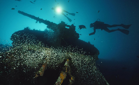 La embarcaci&oacute;n S.S. President Coolidge | National Geographic/Getty Images