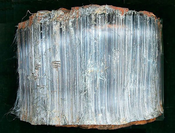 Crocidolita (amianto azul)