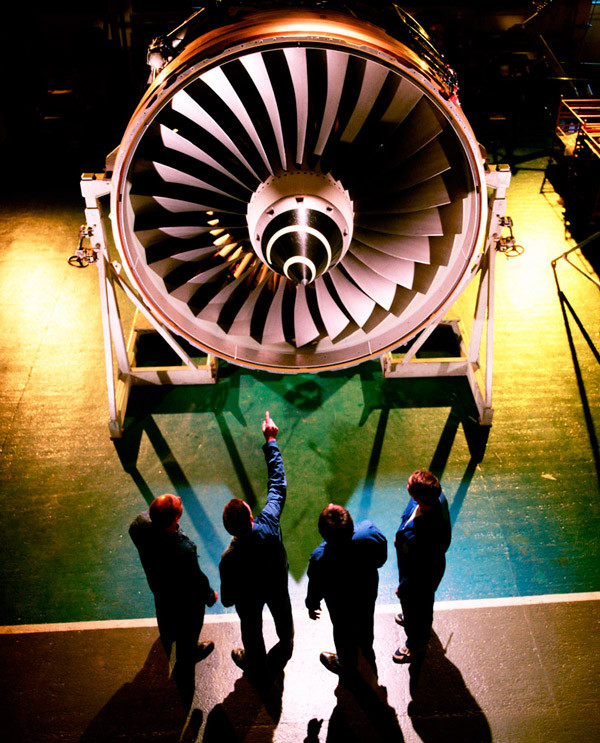 Motor a reacci&oacute;n Trent 800
