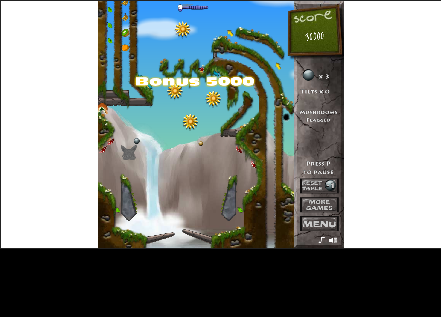 Captura de pantalla del juego Power Pinball ⚡✨ | Jugar Gratis Online arcade clásico para jugar en navegador