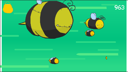 Juego Bee Dodger 🐝  | Jugar gratis online 