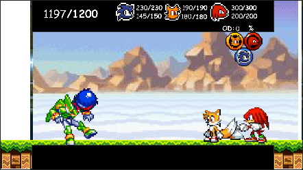 Captura de pantalla de Sonic Blast RPG 2 🦔 | Jugar gratis Online