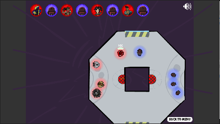 Juego Bumper Bowl 🕹️ Jugar online Clásico coches de choque