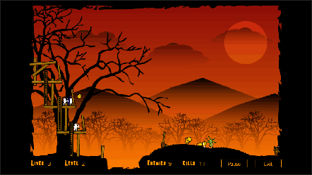 Juego Dead Tree Defender 🏹🌳 | Jugar Gratis
