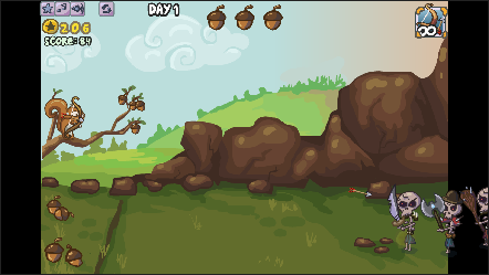 Juego Defend Your Nuts 🐿️🏹 | Jugar Gratis