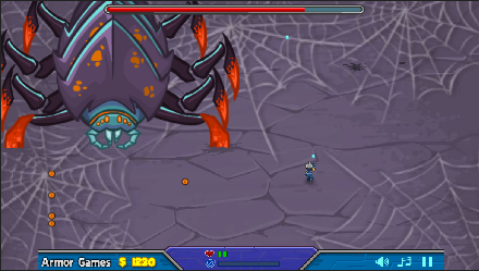 Captura de pantalla del juego Epic Boss Fighter 🟢✨ | Jugar Gratis arcade clásico para jugar en navegador