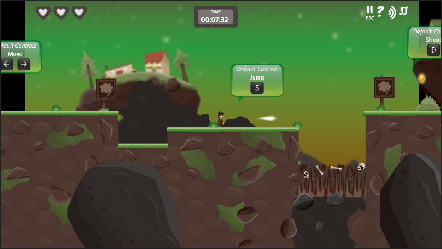 Captura de pantalla del juego Epic Charlie 🟢✨ | Jugar Gratis arcade clásico para jugar en navegador