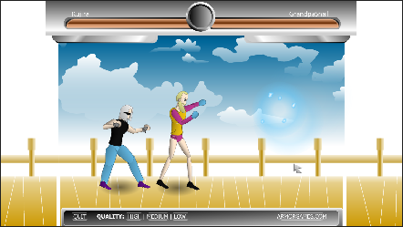 Captura de pantalla del juego Final Slam 🤼💥 | Jugar Gratis Online arcade clásico para jugar en navegador