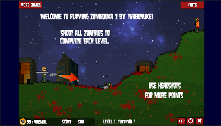 Juego Flaming Zombooka 2 🚀🧟‍♂️ | Jugar Gratis 