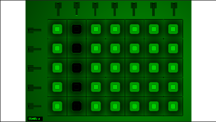 Captura de pantalla del juego Green-Black 🟩⬛ | Jugar Gratis Online arcade clásico para jugar en navegador