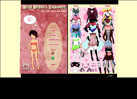 Juego Highschool Dress Up 💥🔫 | Jugar Gratis 