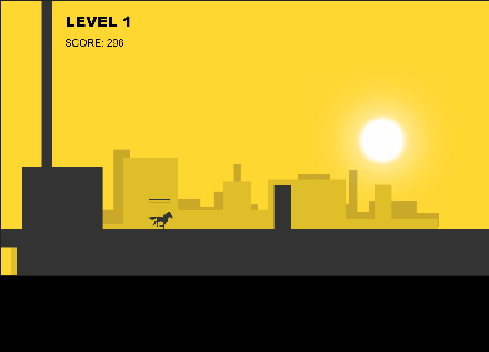 Captura de pantalla del juego Horse Run 💥🔫 | Jugar Gratis Online arcade clásico para jugar en navegador