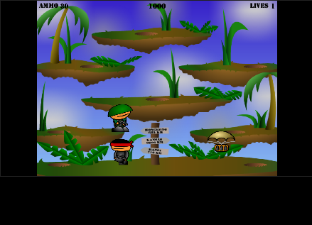 Captura de pantalla del juego Hot LZ 💥🔫 | Jugar Gratis Online  arcade clásico para jugar en navegador