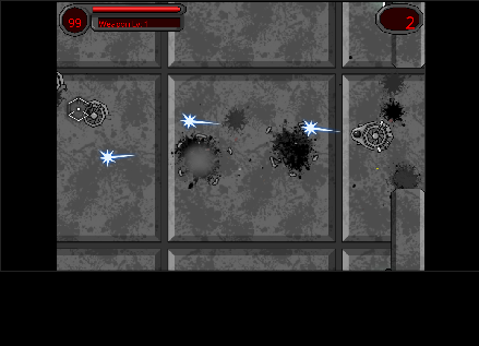 Captura de pantalla del juego Hover Bot Arena 💥🔫 | Jugar Gratis  arcade clásico para jugar en navegador