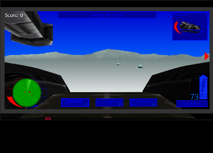 Captura de pantalla del juego Hover Tanks 💥🔫 | Jugar Gratis Online arcade clásico para jugar en navegador