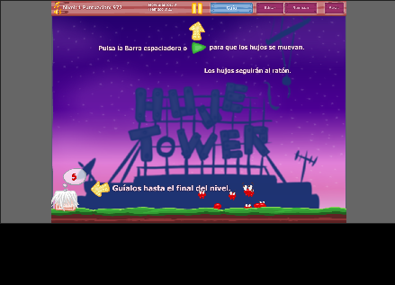 Captura de pantalla del juego Huje Tower 💥🔫 | Jugar Gratis Online arcade clásico para jugar en navegador