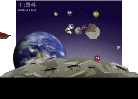 Captura de pantalla de James the Space Zebra 🦓🚀 | Jugar Gratis 