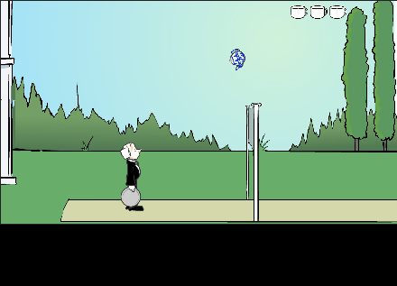 Captura de pantalla de Jeeves Volleyball 🫖🏐 | Jugar Gratis Online 