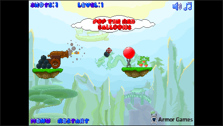 Captura de pantalla de Kaboomz 2 🎈🏹 | Jugar Gratis Online 