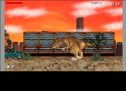 Captura de pantalla de L.A. Rex 🦖🌴 | Jugar Gratis Online