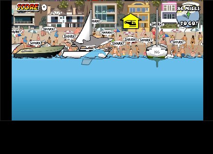 Juego Los Angeles Shark 🦈🌴 | Jugar Gratis