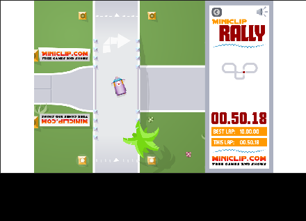 Captura de pantalla de Miniclip Rally 🏎️💨 | Jugar Gratis 