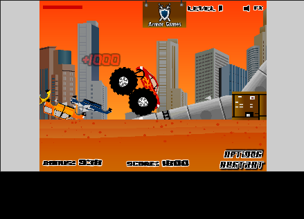 Captura de pantalla de Monster Truck Destroyer 💥🚚 | Jugar Gratis