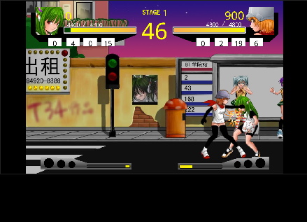 Captura de pantalla de School Girl Street Fighter 🎒👊 | Jugar Gratis 