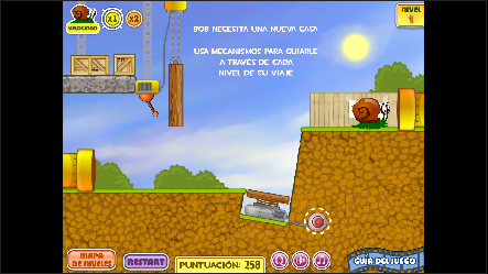 Juego Snail Bob