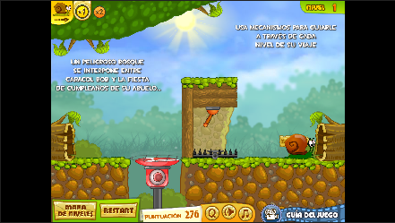 Juego  Snail Bob 2: Tiny Trouble