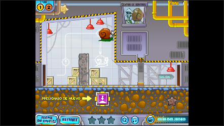 Juego Snail Bob 4: Space Journey