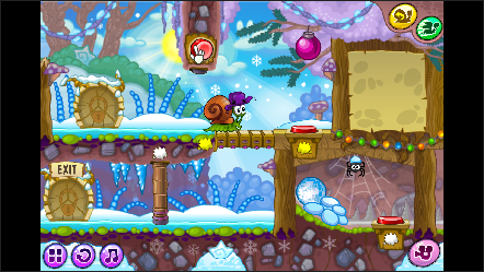 Juego Snail Bob 6: Winter Story