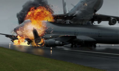 El Mayor accidente aereo de la historia.