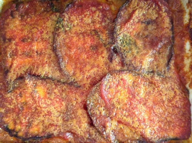 Berenjenas a la Parmesana